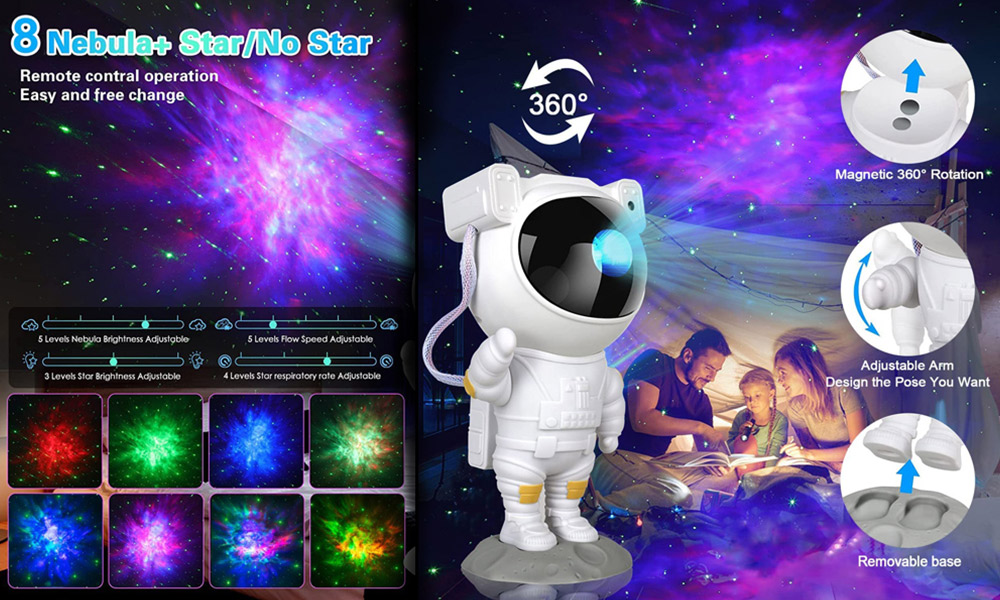 Keilini Astronaut Galaxy Projector Reviews.jpg